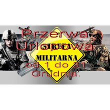 Przerwa Urlopowa od 1- do 31 Grudnia